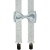 Silver Children's Suspenders with Bow Tie