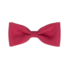 Malinově červený dětský motýlek matný