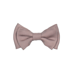 Tmavě starorůžový dětský MINI motýlek matný