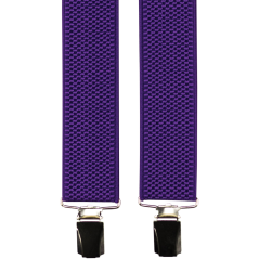 Tmavě fialové pánské široké kšandy