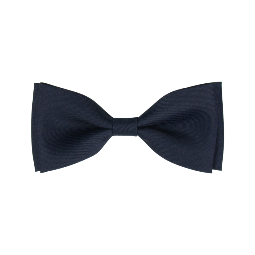 Tmavě modrý dětský motýlek matný