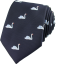 Dark Navy Men's Necktie LUBUTHE
