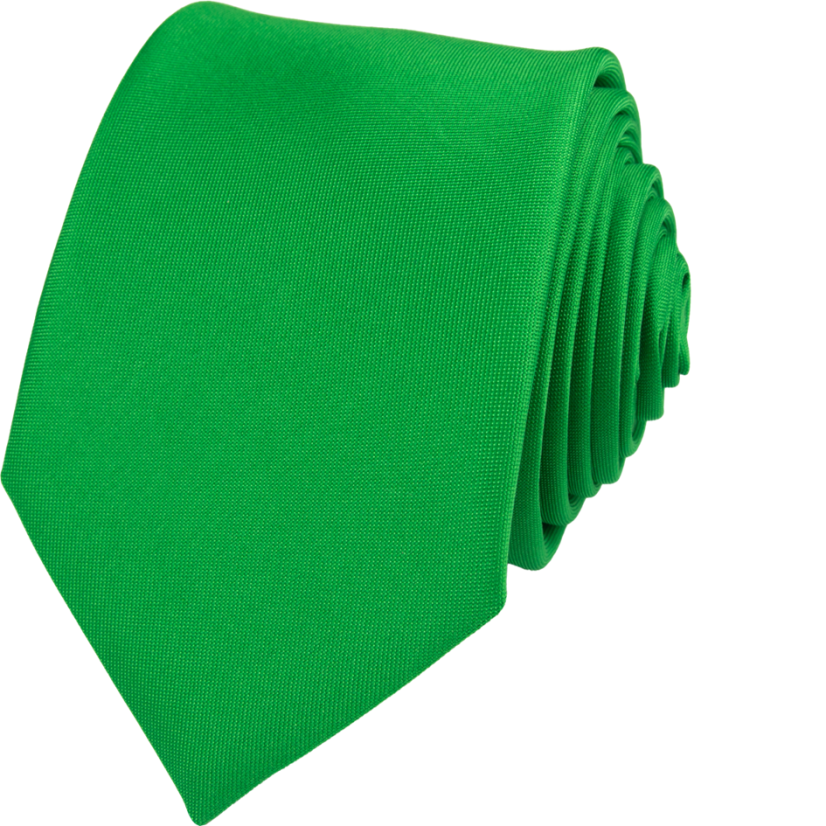 Green Men's Necktie