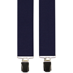 Tmavě modré pánské široké kšandy