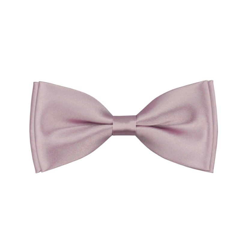 Starorůžový dětský motýlek lesklý