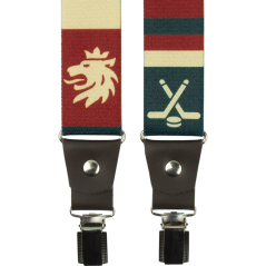 České hokejové kšandy se lvem a hokejkami