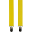 Canary Yellow Men's Suspenders - Length: 110cm