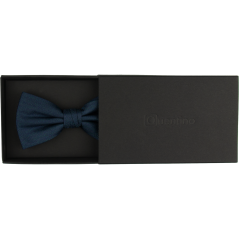 Petrol Blue Men's Bow Tie with Subtle Texture
