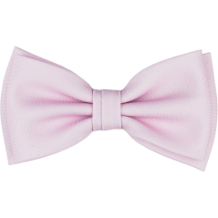 Light pink-purple men's matte bow tie
