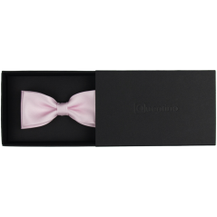 Starorůžový dětský motýlek matný