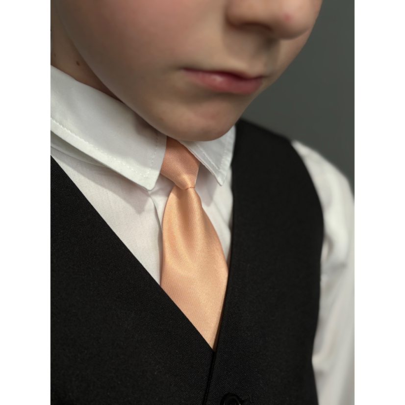 Children's Light Salmon Necktie