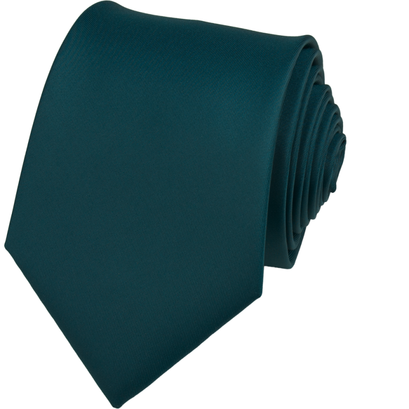 Tmavě petrolejová pánská kravata