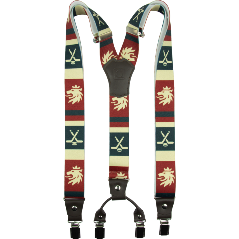 České hokejové kšandy se lvem a hokejkami