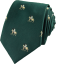 Emerald Green Men's Necktie HORSE