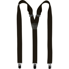 Tmavě hnědé dětské kšandy