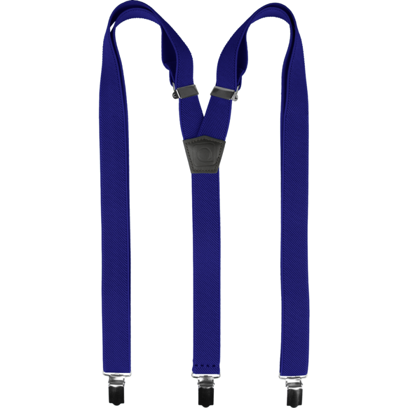 Královsky modré dětské kšandy - Length: 60cm (pro děti do 110cm)