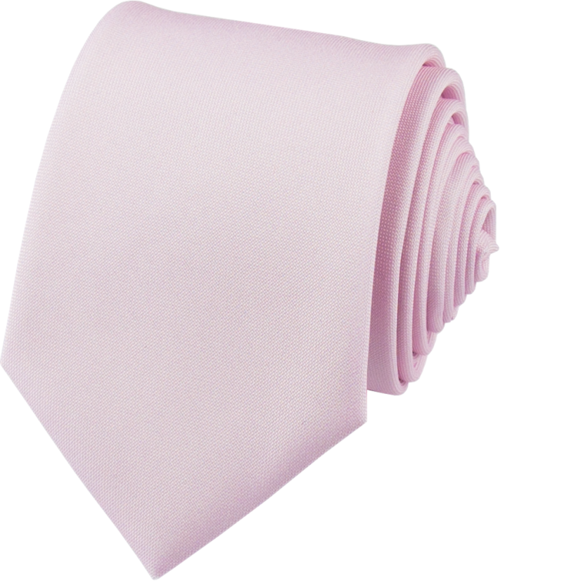 Světle růžovo fialová pánská kravata