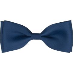 Modrý pánský motýlek matný