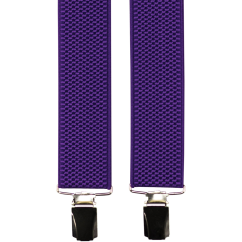 Tmavě fialové pánské široké kšandy