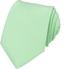 Pastelově zelená pánská kravata