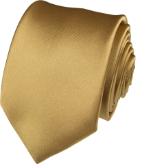 Zlatá pánská kravata