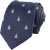 Dark Navy Blue Men's SAILBOATS Necktie