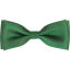 Green Men's Bow Tie with Metallic Sheen