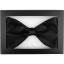 Black Men's Shiny Bow Tie – Elegant Butterfly