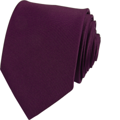 Tmavě fialová pánská kravata