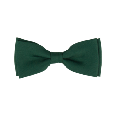 Smaragdově zelený dětský motýlek matný