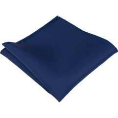 Modrý pánský kapesníček mat/lesk