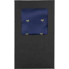 Tmavě modrý pánský kapesníček KAČENKY