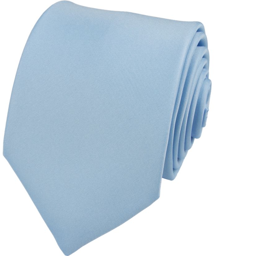 Světle modrá pánská kravata
