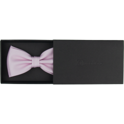 Světle růžovo fialový pánský motýlek matný