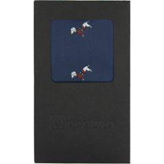 Tmavě modrý pánský kapesníček PES