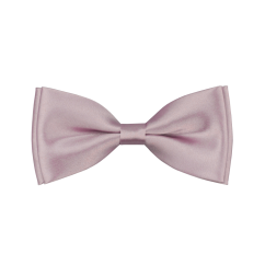 Starorůžový dětský motýlek lesklý