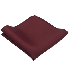 Vínově červený pánský kapesníček mat/lesk