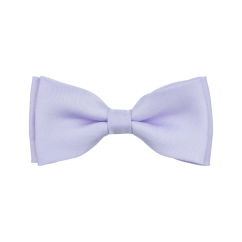 Světle fialový dětský motýlek matný