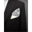 Light Grey Elegant Necktie with a Subtle Pattern