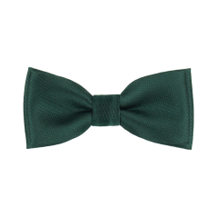 Smaragdově zelený dětský motýlek s jemným vzorem