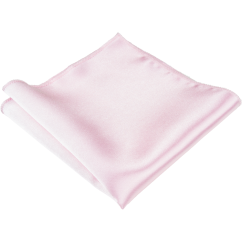 Světle růžový pánský kapesníček mat/lesk
