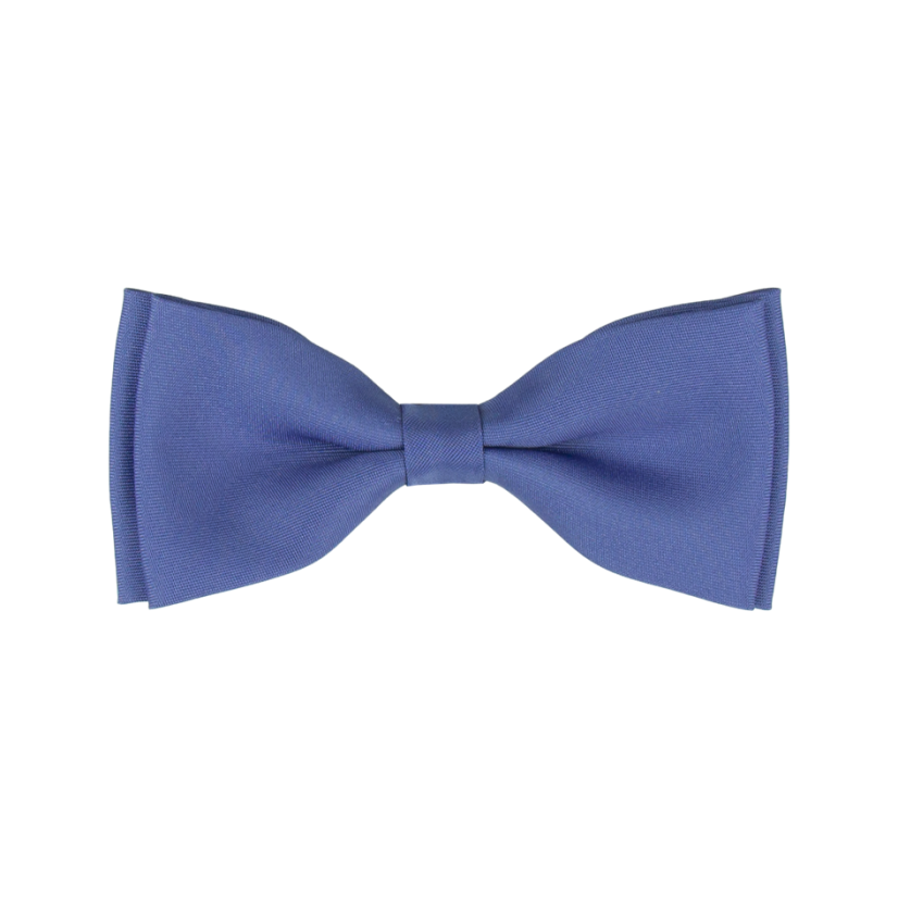 Modrý denim dětský motýlek matný Modrý denim dětský motýlek matný