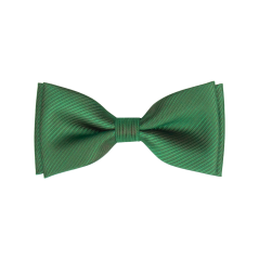 Green Children's Bow Tie with Metallic Sheen