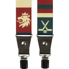 České hokejové kšandy se lvem a hokejkami