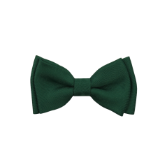 Smaragdově zelený dětský MINI motýlek matný