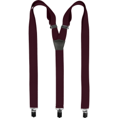 Bordeaux Men's Suspenders