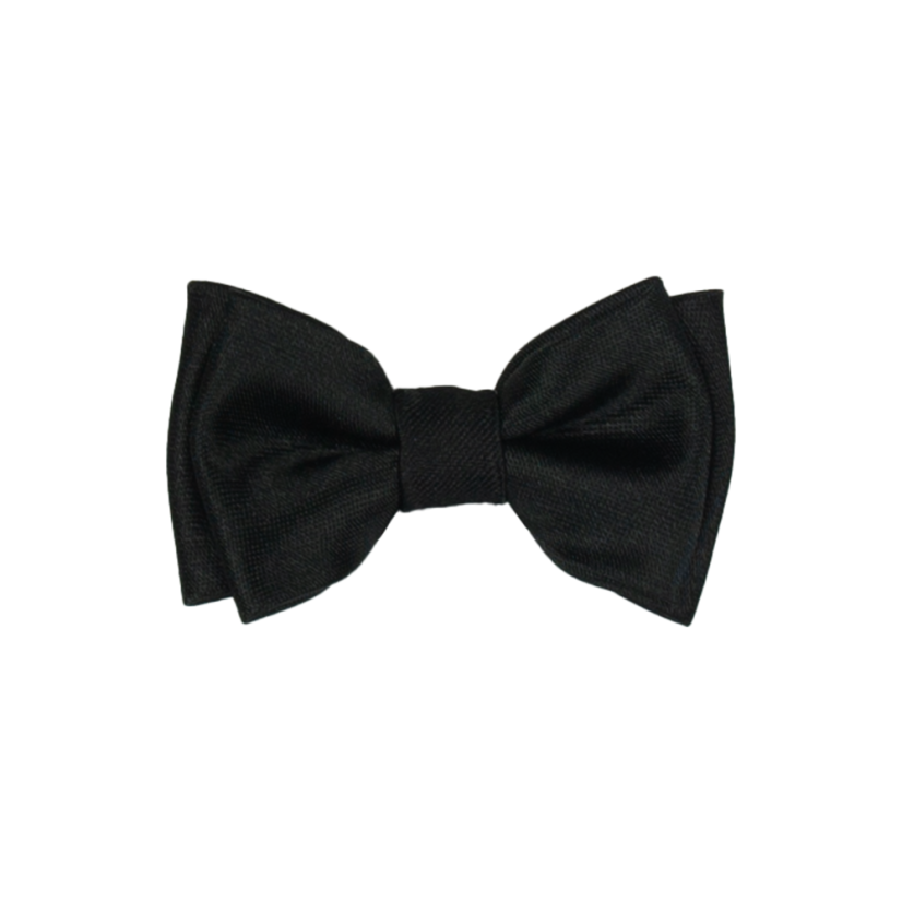 Black Children's MINI Bow Tie Glossy Black Children's MINI Bow Tie Glossy