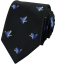 Black Men's Necktie PARTRIDGE