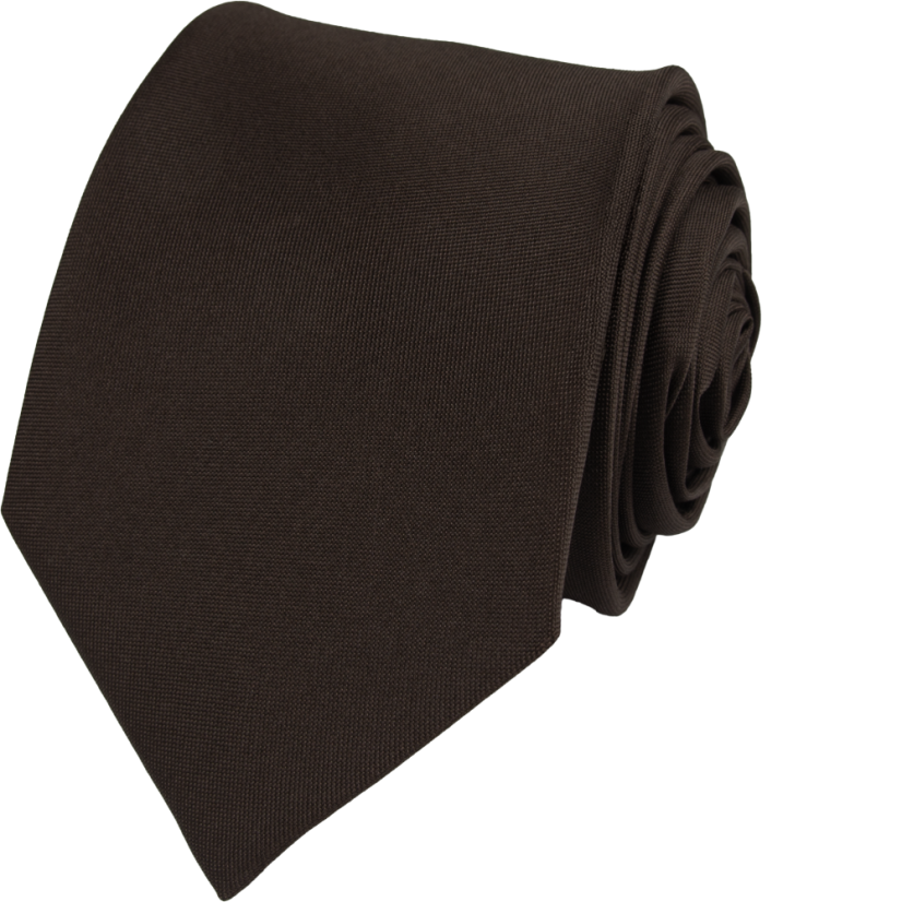 Dark brown men's tie Dark brown men's tie