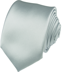 Silver Men's Necktie